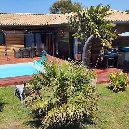 Villa Avec Piscine Chauffee Moliets-et-Maa Dış mekan fotoğraf